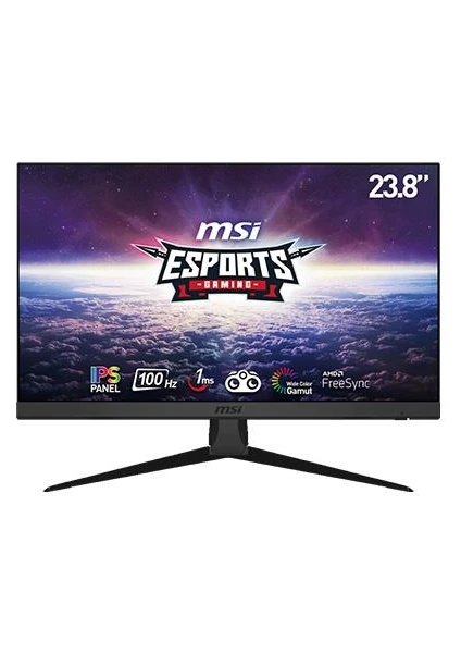 23.8” G2412V FLAT IPS 1920X1080 (FHD) 16:9 100HZ 1MS GAMING MONITOR