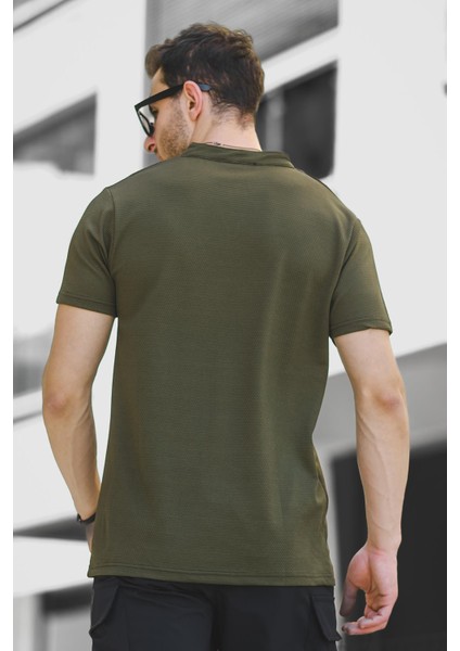 Dino V Hakim Yaka Petek Kumaş Erkek Tshirt fırsatları