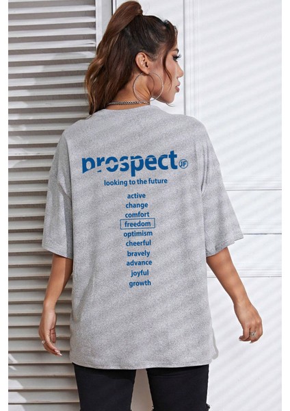 Only Trendwear Unisex Prospect Baskılı Tasarım Tshirt