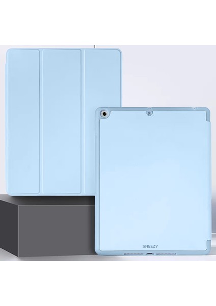 Apple iPad Pro 10.5 / Air 10.5 Inç Kılıf Craft Kalem Bölmeli Uyku Modlu Kapaklı Smart Case