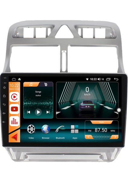 Peugeot 307 Android 12 Multimedya Carplay 8gb Ram + 128GB HDD Navigasyon Ekran indirimleri