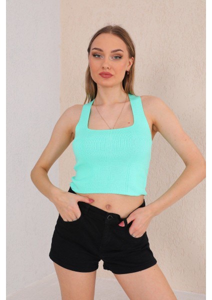 Capraz Askılı Crop