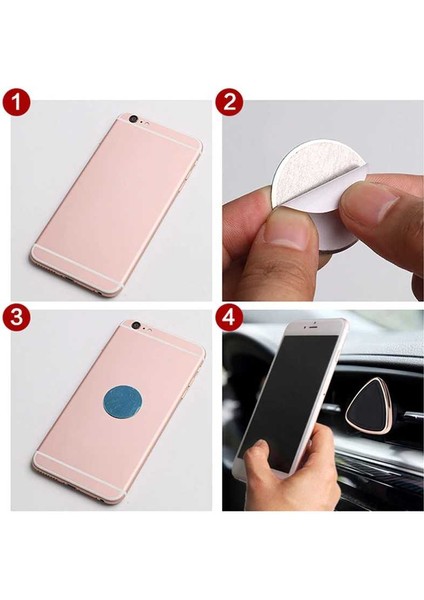 Araç Telefon Tutucu Turuncu Vakumlu (Magnetic Air Vent) modelleri