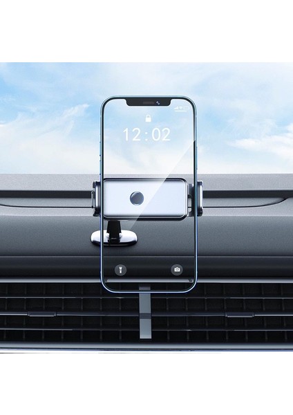 Otomatik Sensörlü Havalandırma ve Düz Zemin Dizayn Araç Telefon Tutucu (921) fırsatları