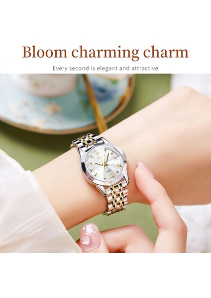 9931 Kadın Su Geçirmez Kuvars Saat (Yurt Dışından) fırsatları