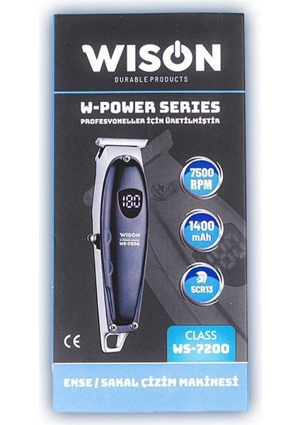 W-Power Serisi WS-7200 Ense/ Sakal Çizim Makinesi