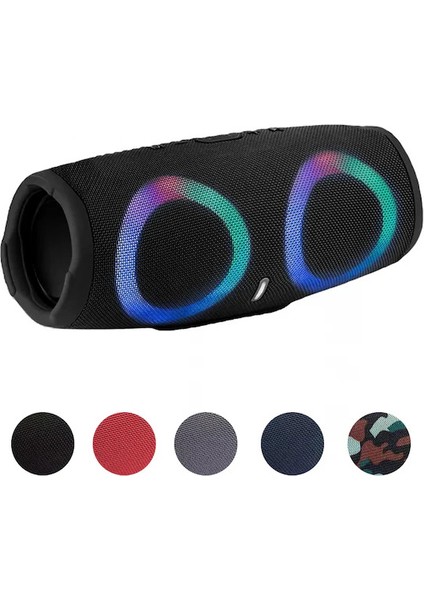 Teknomila Charge 5 Rgb Işıklı Taşınabilir Bluetooth Kablosuz Hoparlör