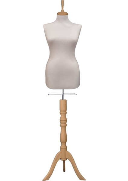 Sünger Iğne Batabilen 38 Beden Beyaz Kumaşlı Ahşap Ayaklı Terzi Mankeni Prova Mankeni modelleri