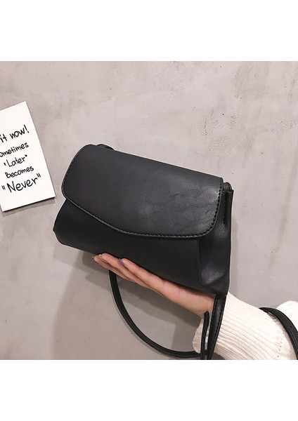 Bayanlar Moda Retro Yumuşak Deri Omuz Çantası Messenger Çanta (Yurt Dışından)