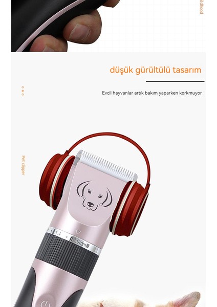 Elektrikli Evcil Hayvan Kesme Makinesi Köpek Tıraş USB Şarj Edilebilir Kedi Saç Kesme Makinesi (Yurt Dışından) fırsatları