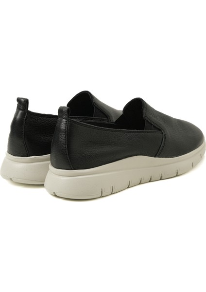 Kadın Sneaker 42P7 Frau Deer Leather Nero