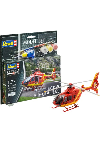 Model Set EC135 Air-Glaciers VBU64986