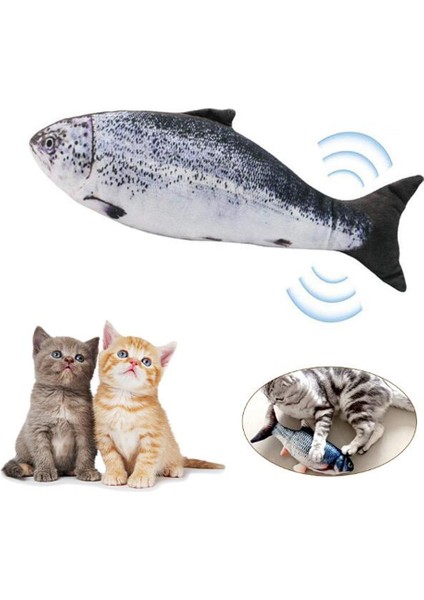 Elektrikli Oyuncak Balık - USB Şarjlı - Catnip ile (Yurt Dışından) fiyatları