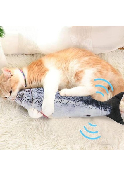 Elektrikli Oyuncak Balık - USB Şarjlı - Catnip ile (Yurt Dışından) fırsatları