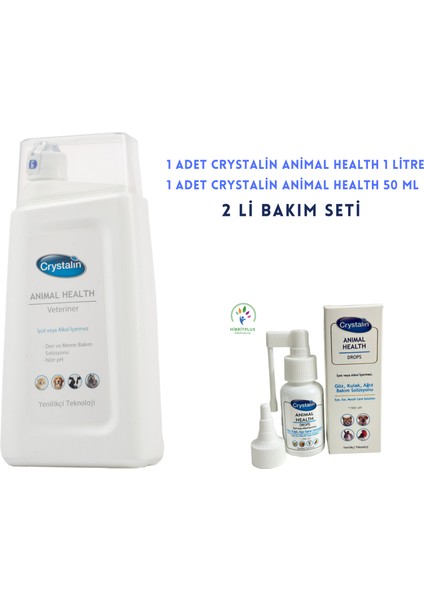 Animal Health Hibritplus  2 Li Bakım Seti // 1 Lt + 50 ml //