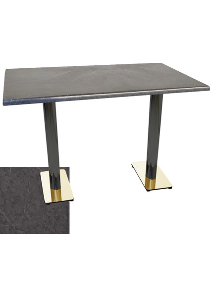 Karanfil Werzalit Masa (70X120) - Grey Marble