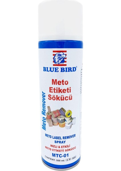 Meto Etiketi Sökücü Sprey 500ML / BLUE-021 (Mtc-01)