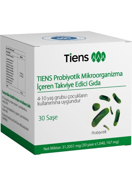 Tıens Probiyotik Mikroorganizma Içeren Takviye Edici Gıda