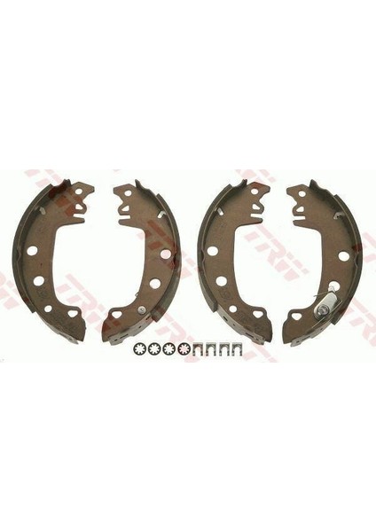 Arka Pabuç Balata R12 M131 C15 Yapıştırma 229X42 4353252