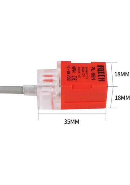 Dik Kumaş Kesim Motoru Endüktif Yakınlık Sensörü / PL-05N Npn fiyatları