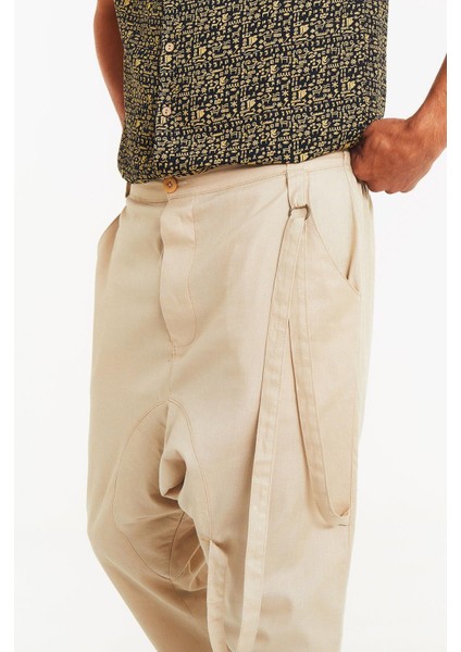 Düz Paça Erkek Şalvar Pantolon