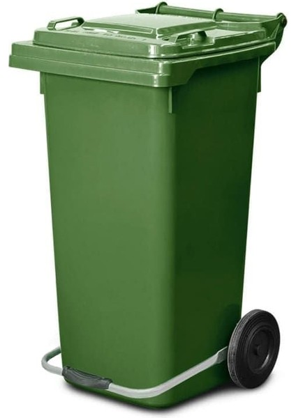Konteyner 120 Lt Yeşil Pedallı