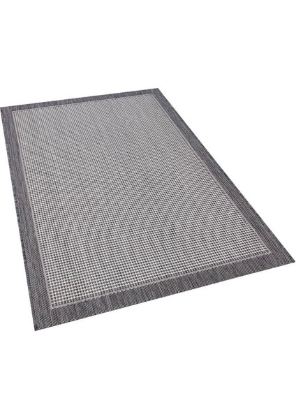 S-9213 Jüt Sisal Gri Dekoratif Halı