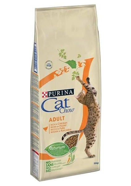 Cat Chow Tavuklu Hindili Yetişkin Kedi Maması 15 kg - Farmapets