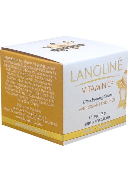 Vitamin C5 Sıkılaştırıcı Yüz Kremi 50GR