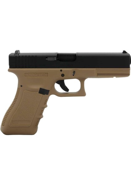 Glock 17 Gen3 Tan + Green Gas +0.20GR Bb