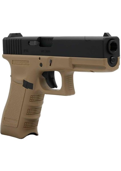 Glock 17 Gen3 Tan + Green Gas +0.20GR Bb