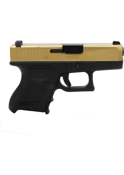 Glock 27 Gen3 Titanium Gold + Green Gas +0.20GR Bb