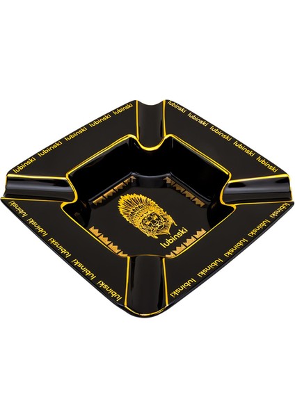 Lion Porselen Puro Küllüğü Siyah/gold 2li