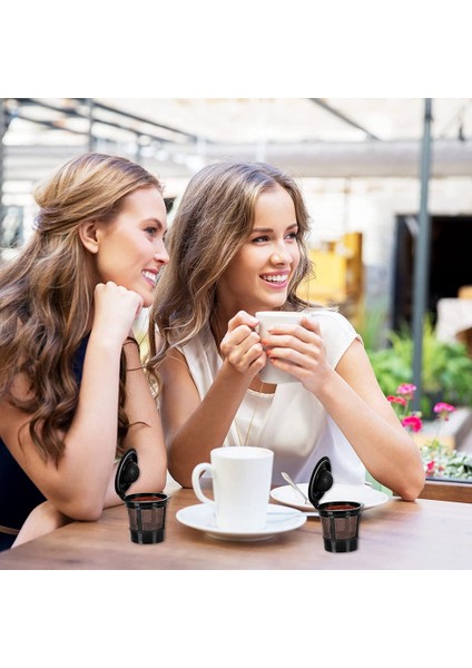 Keurig Için Yeniden Kullanılabilir K Bardaklar, Evrensel Doldurulabilir Kcups Kahve Filtreleri (Yurt Dışından) indirimleri