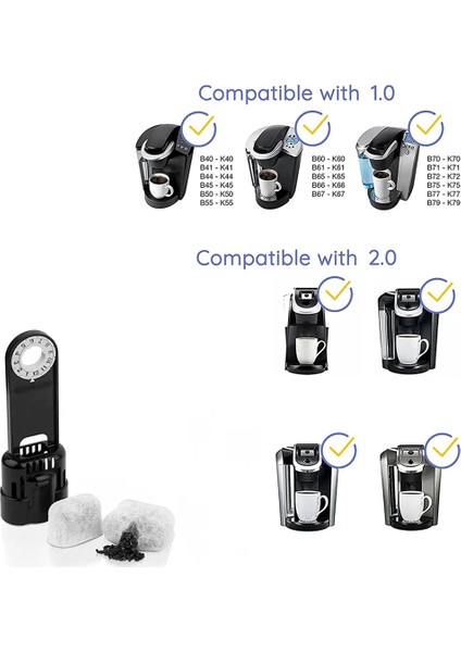 Filtreler Için Keurig Breville Için Su Filtreleri Yedek Filtreler (Yurt Dışından) modelleri