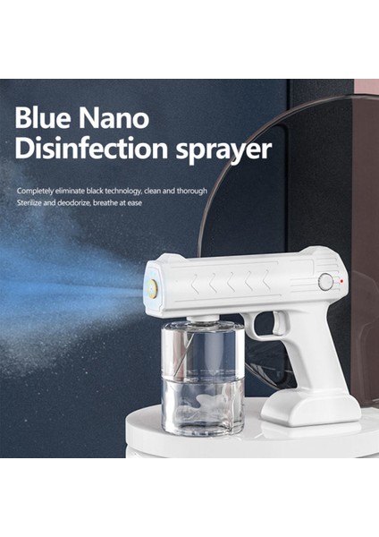 Bahçe 500ML Mavi Işık Kablosuz Nano Buhar Sisleyici Dezenfeksiyon B (Yurt Dışından) fırsatları