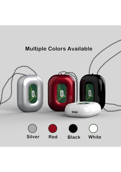 Seyahat Kırmızısı Için Kişisel Giyilebilir Hava Temizleyici Kolye Jeneratörü (Yurt Dışından) fırsatları