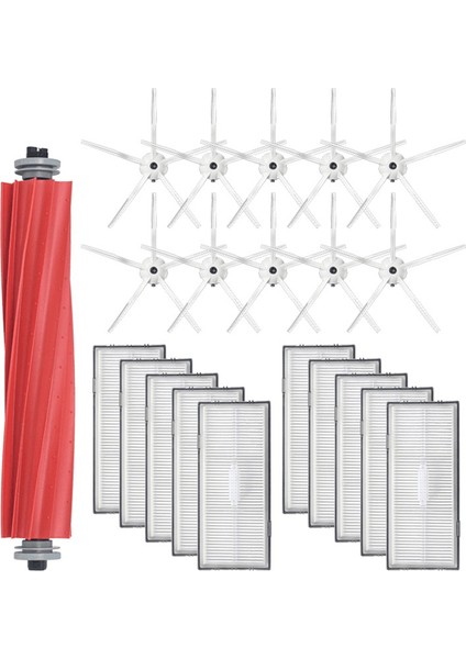 Roborock S7 T7S Için Filtre Ayrılabilir Kauçuk Ana Fırça Paspas Bezi (Yurt Dışından)