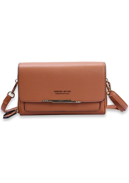 Bayanlar Cüzdan Çok Fonksiyonlu Omuz Çantası Debriyaj Bozuk Para Cüzdanı (Yurt Dışından) fiyatları