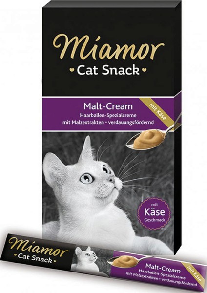 Mıamor Cream Malt-Peynir Kedi Ödülü 6X15 G
