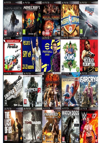 Ps3 Silim 500 GB 2 Kol 40 Oyun