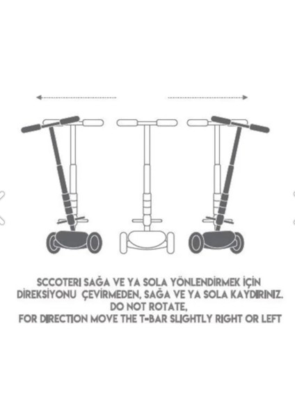 Cool Wheels Twist Işıklı 3 Tekerlekli Çocuk Scooter