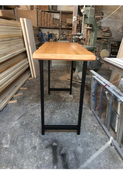Kütük Bar Masası Naturel Kayın Rengi Ölçüsü 120X60.CM fiyatları