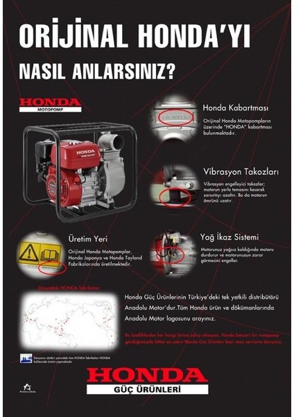 WT30X Benzinli Pis Su Motoru 3" modelleri