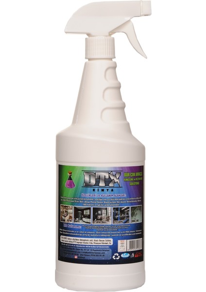 Solventsiz 1/1-3 Konsantre Yağ Sök. Ixir Genel Temizlik Sıvısı 1 Litre