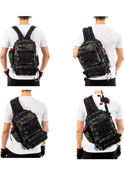 Sea Horse Explorer&back Pack Spin Çanta Camo