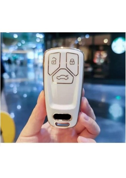 Audi Q3 Q5 A4 A5 A6 A7 Q7 Süperlüx Anahtar Kılıfı