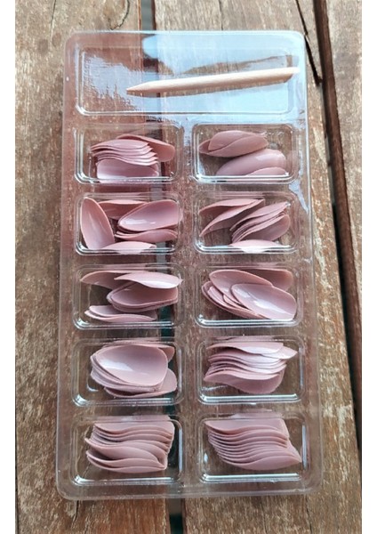Mys 1 Kalite Yeni Sezon 100 Lü Tam Set Tırnak ( Taş )