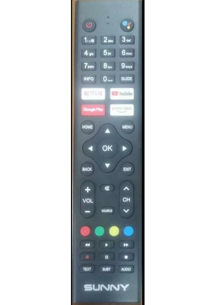 Kumanda 1243-SUNNY Ses Komutlu LCD