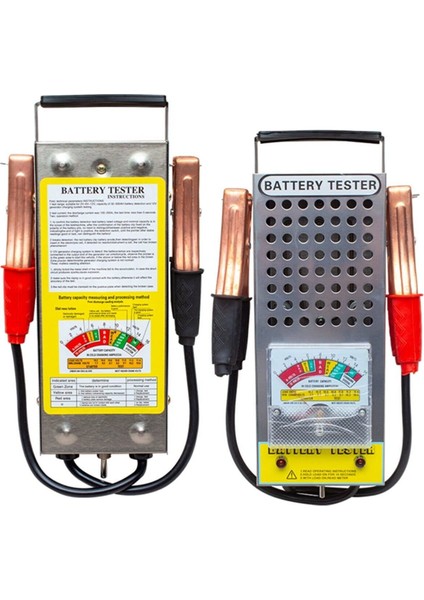 Akü Test Cihazı 6 - 12 Volt 200 Amper Ibreli HBV-200
